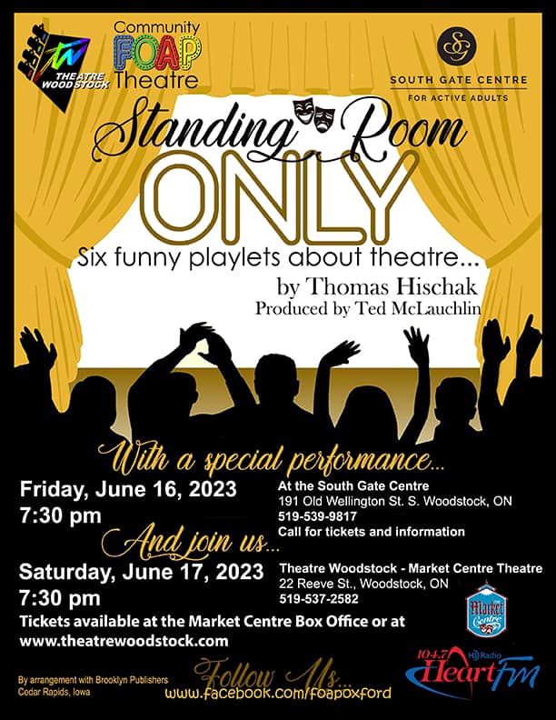 Festival of One Act Plays – Standing Room Only