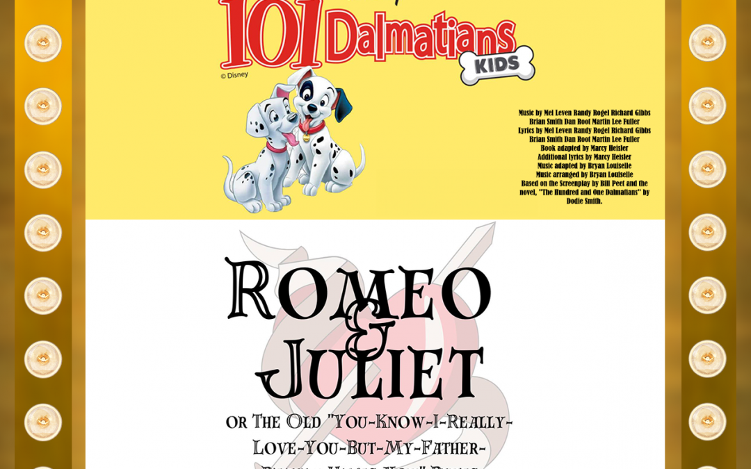 Disney’s 101 Dalmatians Kids/Romeo and Juliet