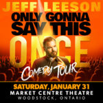 Jeff Leeson: Comedy Tour